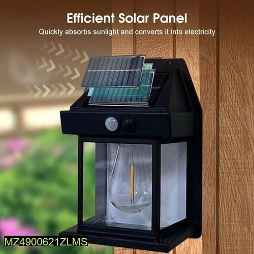Solar Outdoor Wall Light with Motion Sensor