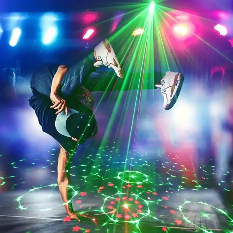 Party Lights DJ Disco Lights, Disco Ball RGB Sound-controlled LED Strobe Lights, Flashlights, Projectors, And Remote Control For Home Gatherings, Parties, Birthday Gifts, Karaoke, KTV Bars, Dances, Christmas, Halloween, Holidays Eid Al-Adha Mubarak
