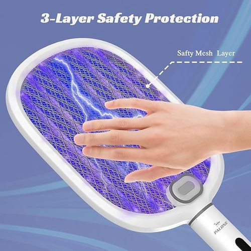 2-in-1 Electric Swatter & Night Mosquito Killing Lamp