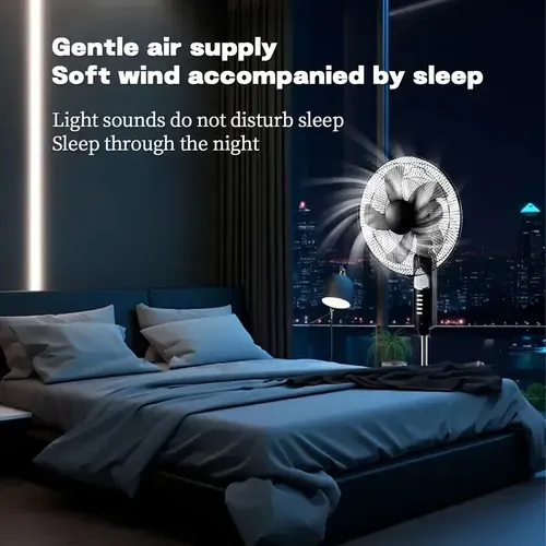 Rechargeable Standing Fan Portable Air Circulator