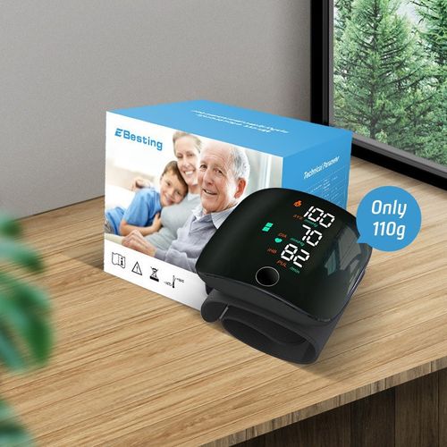 Wrist-type Voice Sphygmomanometer