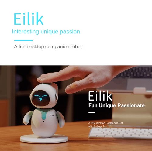 eilik robô companheiro emocional IA inteligência artificial eletrônico pet brinquedos inteligentes