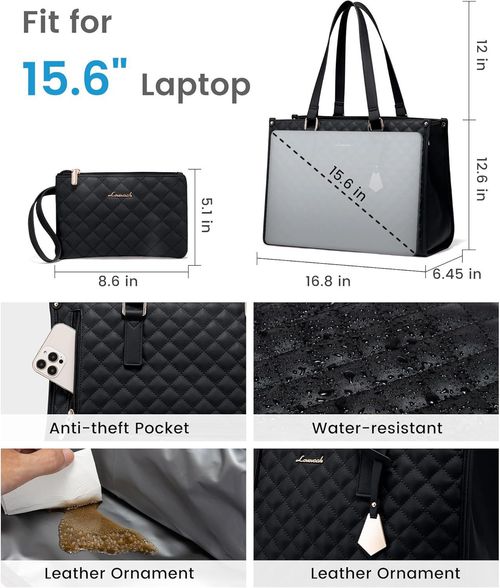 Lancheira feminina isolada à prova de vazamentos grande bolsa diagonal saco de armazenamento do computador