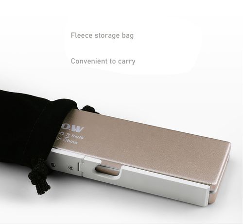 Mini Folding Bt Wireless Charging Stand Teclado   Android Ios PC universal