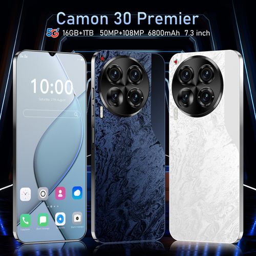 Camon 30 é um telefone inteligente de beleza de 7,3 polegadas com tela grande e grande memória de 16G + 1T