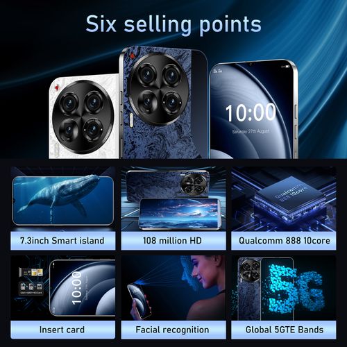 Camon 30 é um telefone inteligente de beleza de 7,3 polegadas com tela grande e grande memória de 16G + 1T