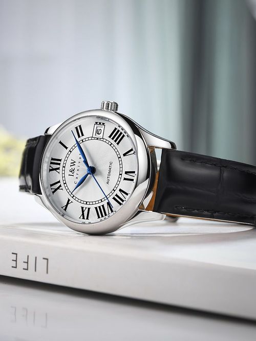 Rocks 665 Couple's Quartz Watch Romantic Dial Sapphire Scratch-Resistant Glass Witness Love Time Steel Strip quartz watcheel Stri