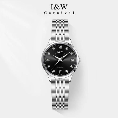I&W512G Swiss Fashion Light Luxury Couple Watch Stainless Steel Case Sapphire Crystal Miyota 8205 Seiko NH36 Movement Luminous Non-luminous Optional