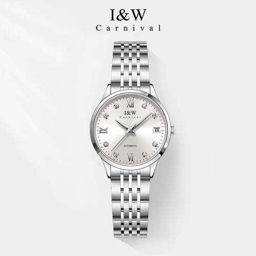 I&W512G Swiss Fashion Light Luxury Couple Watch Stainless Steel Case Sapphire Crystal Miyota 8205 Seiko NH36 Movement Luminous Non-luminous Optional
