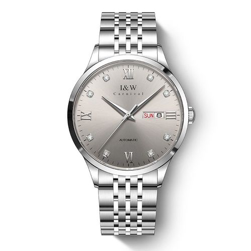 I&W512G Swiss Fashion Light Luxury Couple Watch Stainless Steel Case Sapphire Crystal Miyota 8205 Seiko NH36 Movement Luminous Non-luminous Optional