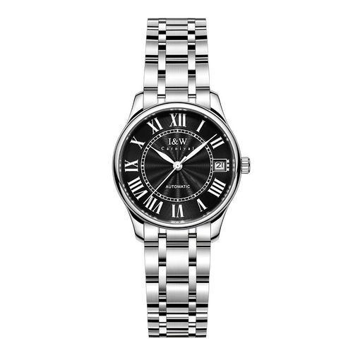 Rocks 665 Couple's Quartz Watch Romantic Dial Sapphire Scratch-Resistant Glass Witness Love Time Steel Strip quartz watcheel Stri