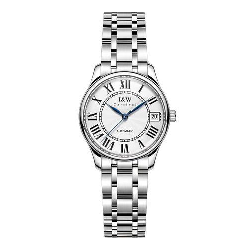 Rocks 665 Couple's Quartz Watch Romantic Dial Sapphire Scratch-Resistant Glass Witness Love Time Steel Strip quartz watcheel Stri