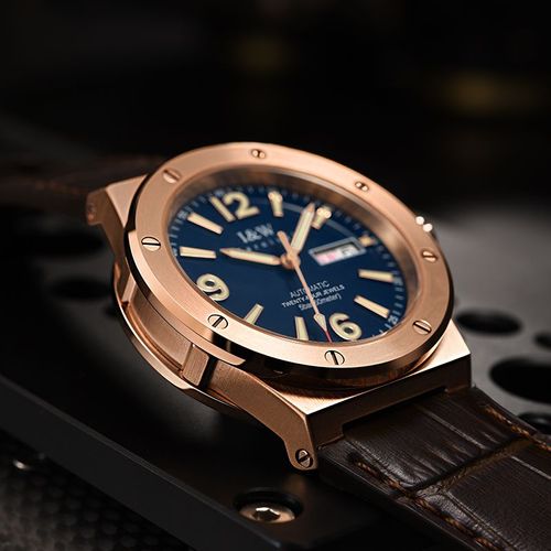 PSQ-I&W589 Luxury Sports Mechanical Watch NH36 Top Brand New Fashion Analog Men's Date Automatic Movement Relogio Masculino Luminous
