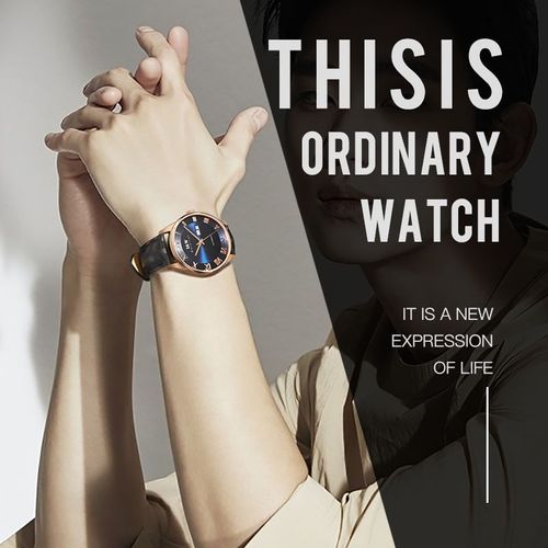 PSQ-I&W513 Luxury Brand High End Men's Mechanical Watch New MIYOTA Automatic Sapphire Waterproof Relogio Masculino with Leather Band
