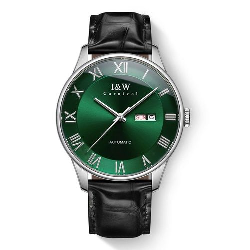PSQ-I&W513 Luxury Brand High End Men's Mechanical Watch New MIYOTA Automatic Sapphire Waterproof Relogio Masculino with Leather Band