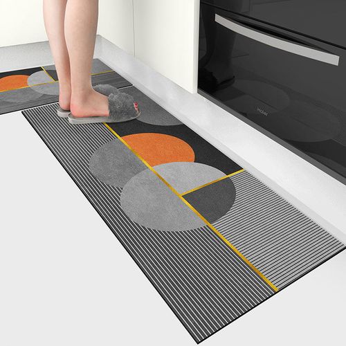 Non-slip Silicone Washable Kitchen Rug