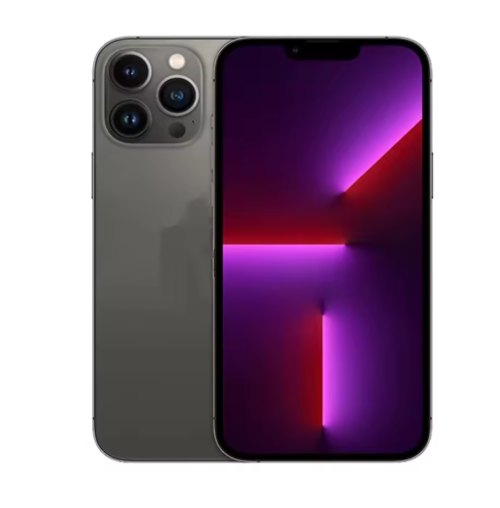 iPhone 13 Pro, 128GB storage, comes with a charger and a phone case as gifts