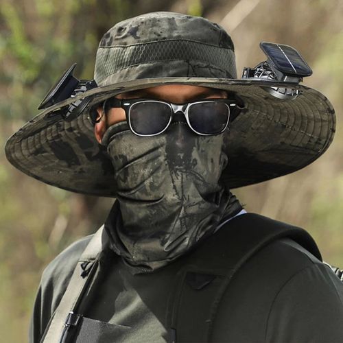 Solar-Powered Fan Sun Hat