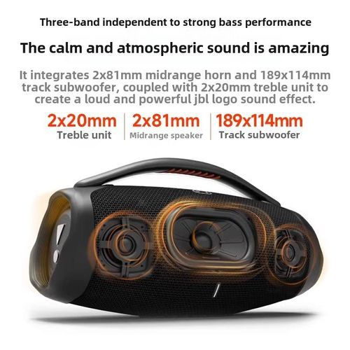 Jbl Audio Boombox 3 Three Frequency Wireless Portable Waterproof Dustproof Outdoor Speaker Stereo