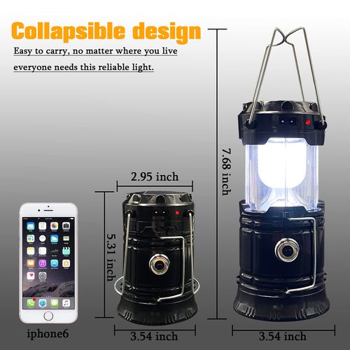 Multifunctional Solar-Powered LED Light