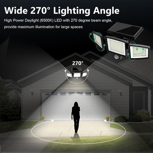 New smart sensor outdoor lighting solar lamp