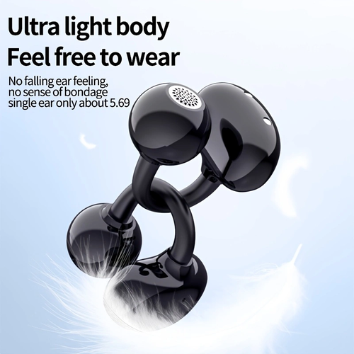Purple 126 ear clip wireless Bluetooth headset prevents sports phone from hanging on the ear and lasts for a long time