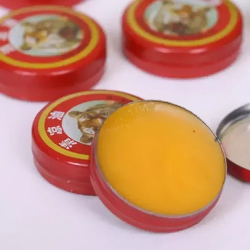 Natural tiger balm essential oil kills mosquitoes, headaches, colds and dizziness solid balm