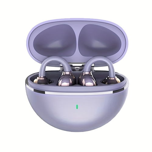 Purple 126 ear clip wireless Bluetooth headset prevents sports phone from hanging on the ear and lasts for a long time