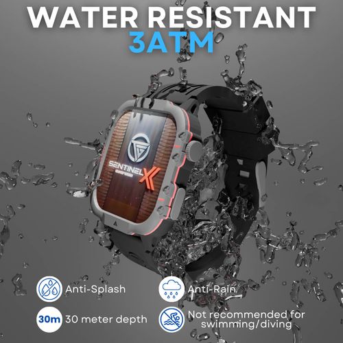 2024 New430mAh Battery Smartwatch, 3ATM Waterproof Smart Watch Men with Barometer Altimeter GPS Outdoor Sports Bluetooth Calling