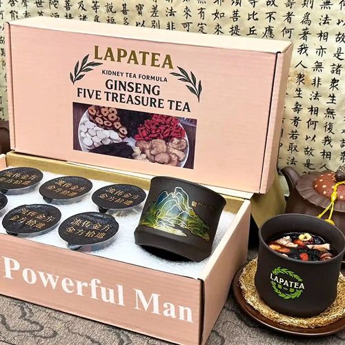 Lapatea: Kidney tea formula Ginseng Five Treasure Tea for man