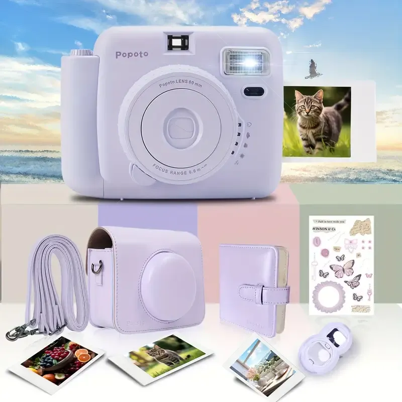 Popoto Instant Camera Gift Set