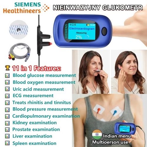 Official Promotion Siemens 11-in-1 Non-Invasive Multi-Functional Glucose Meter
