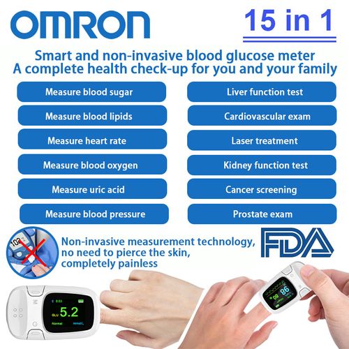 15 in 1 OMRON smart non-invasive blood glucose meter, smart physical examination