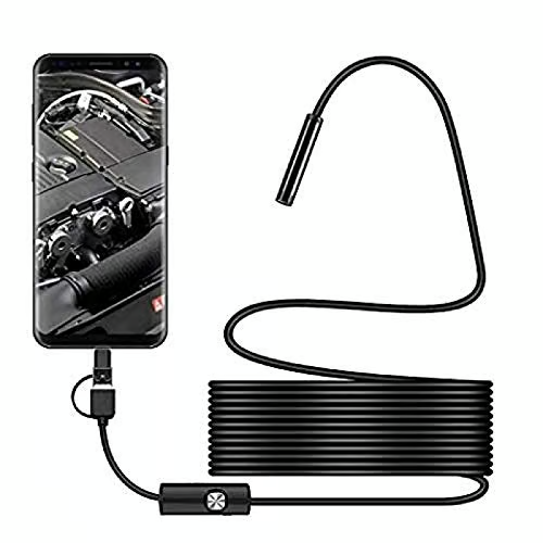🔎 Plug-and-play endoscope camera – Compatible with Android, USB, and TC (not applicable to Apple systems)
