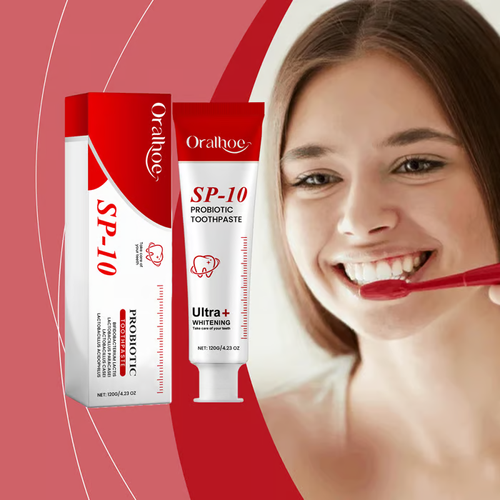 🔥New upgraded SP10 super whitening toothpaste (buy one get one free) strengthens tooth enamel, brightens smile, lasts for freshness