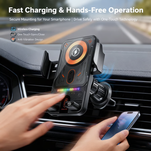 🚗New Wireless Fast Charging Car Mount