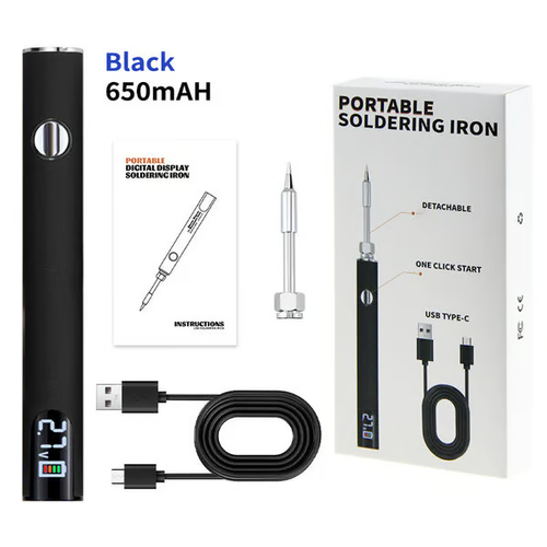 Portable Digital Display Soldering Iron Kit