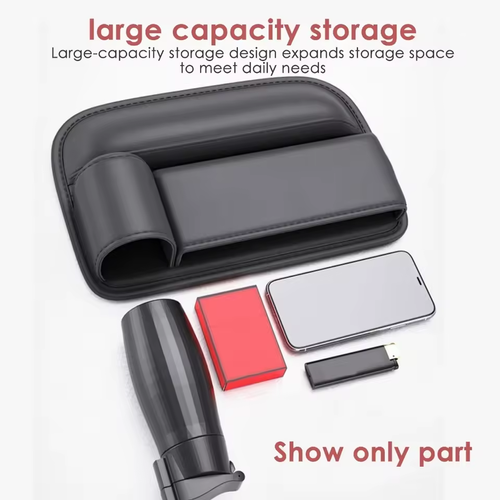 💖🔥 Leather Car seat Storage Box