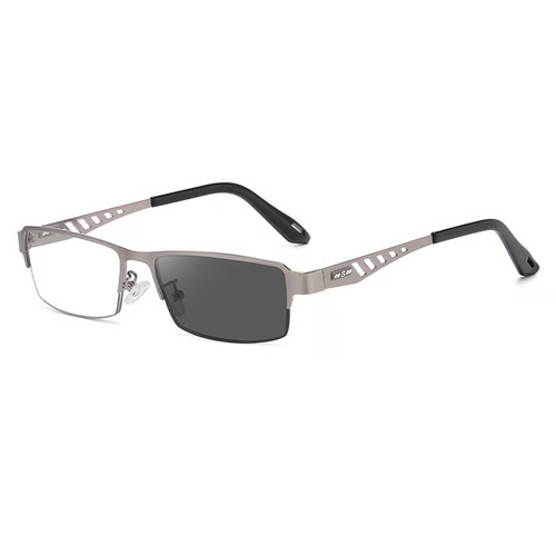 PURE TITANIUM FRAMELESS INTELLIGENT COLOR CHANGING MULTIFOCAL READING GLASSES