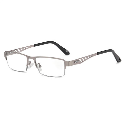 PURE TITANIUM FRAMELESS INTELLIGENT COLOR CHANGING MULTIFOCAL READING GLASSES