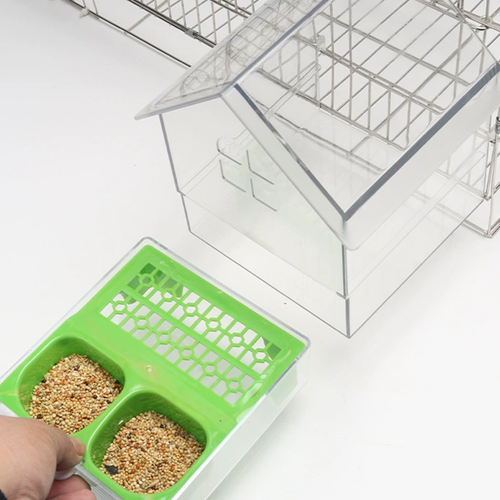 🔥Pull-Out External Parrot Feeder