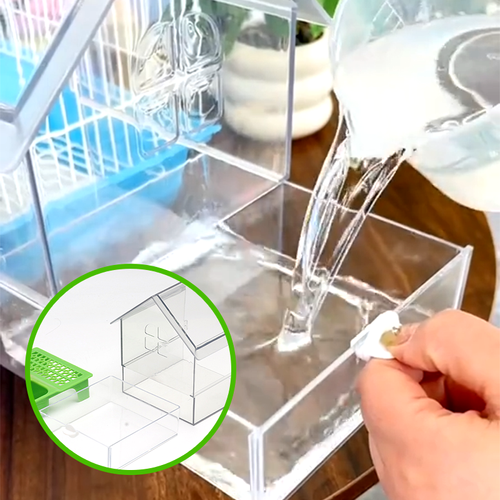 🔥Pull-Out External Parrot Feeder