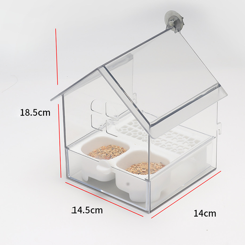 🔥Pull-Out External Parrot Feeder