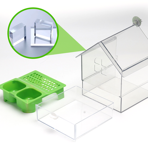 🔥Pull-Out External Parrot Feeder
