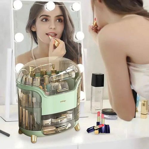 Light Luxury Dustproof Cosmetics Storage Box
