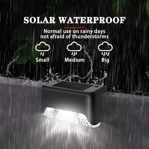 Solar Fence Lights-8pcs
