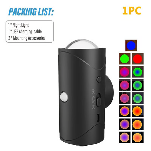 Smart RGB Night Light with Motion Sensor