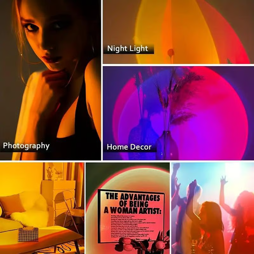 Smart RGB Night Light with Motion Sensor