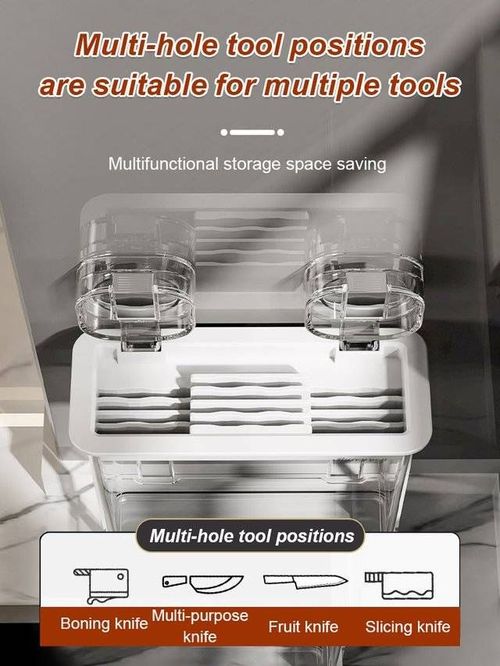 ⏳Wall Mounted Knife Iron Rack