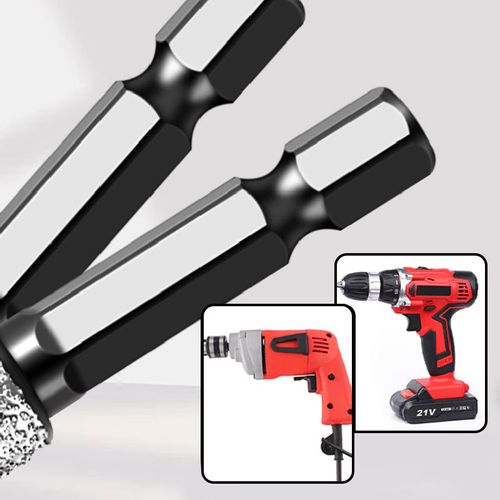 Hexagonal heated hole for drilling and grinding